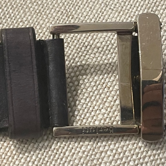 SOLD Berluti 95 / 38 Classic Belt in Blue Suede Excellent Condition - Picture 9 of 11